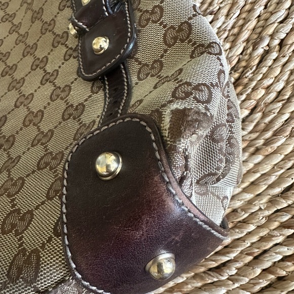Gucci GG Canvas Medium Pelham Hobo Bag VTG - Picture 6 of 14